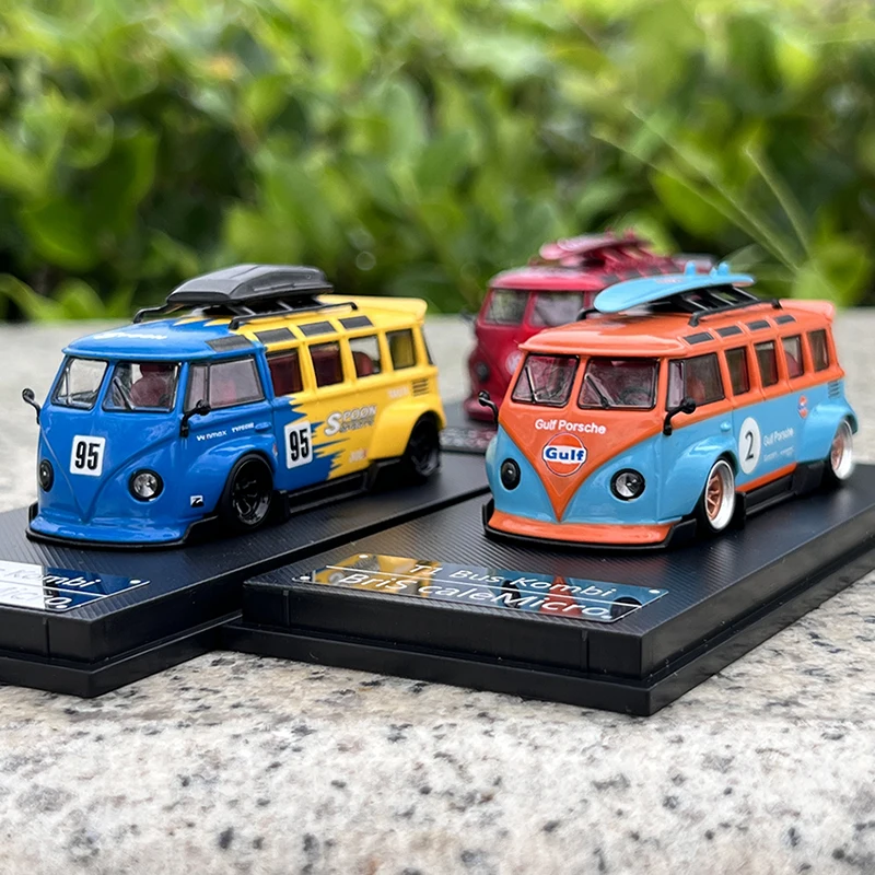 

Newly Stocks BSC 1/64 Diecast Model Car T1 Kombi LBWK Painting