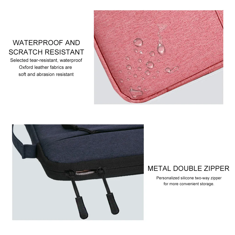 Notebook Sleeve Case for Samsung Galaxy Book 2 Pro 15.6 inch Lightweight Business Briefcase Handbag for Macbook Pro 13 14 15 16