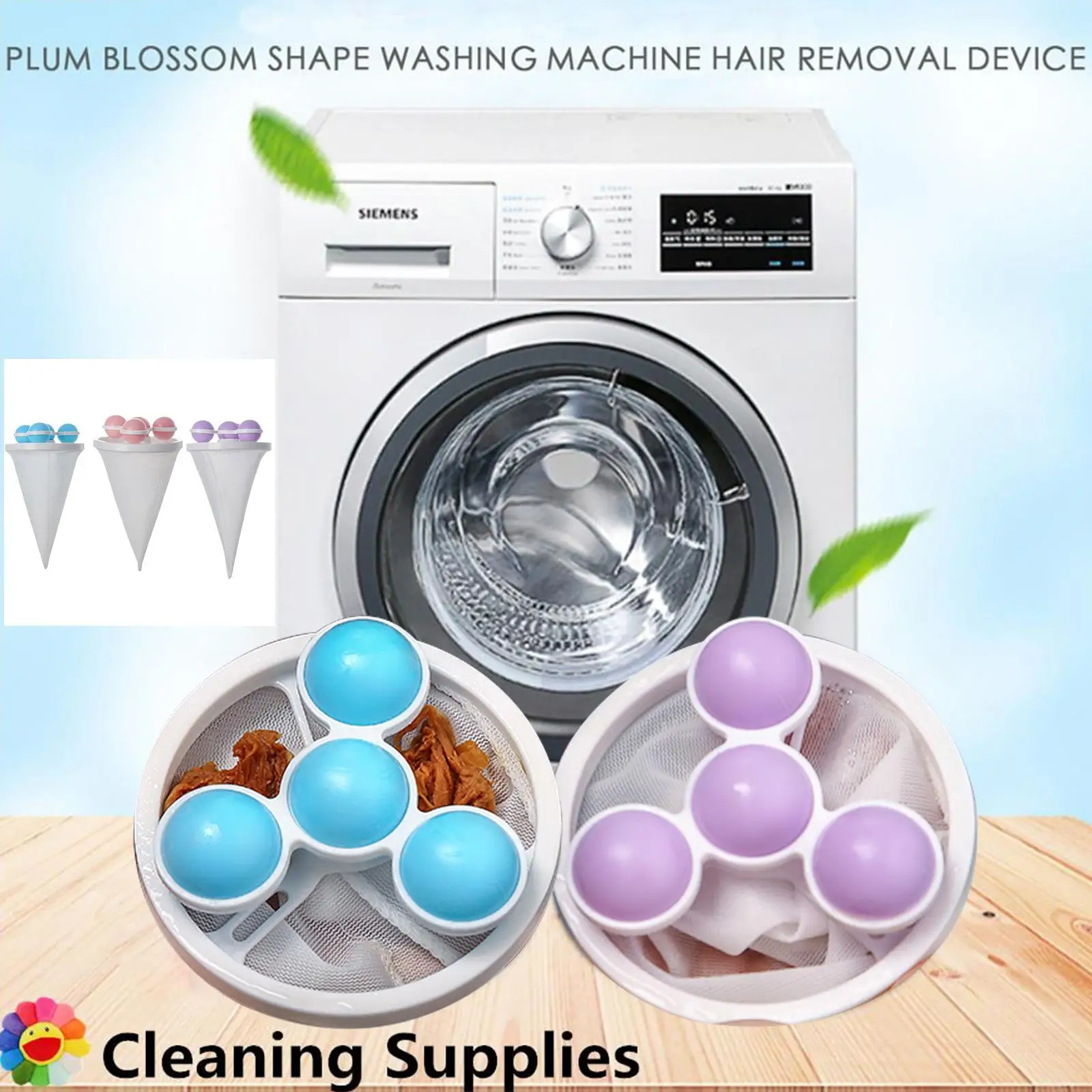 Washing Machine Hair Filter Floating Pet Fur Lint Hair Reusable Collection Removal Dirty Cleaning Catcher Pouch Tools Mesh E9X7
