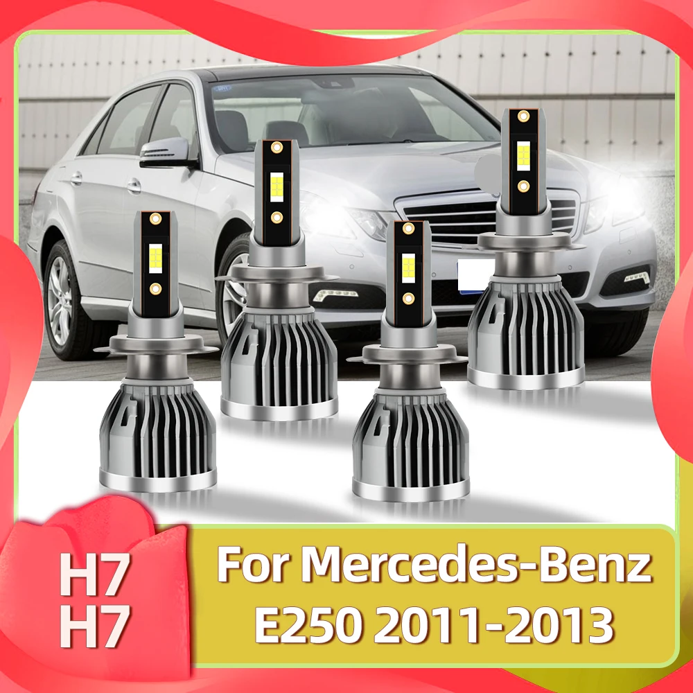 

LSlight светодиодный Bulbs 12V передняя фара 16000LM Автомобильные фары, замена для Mercedes-Benz E250 Coupe Convertible Sedan 2011 2012 2013