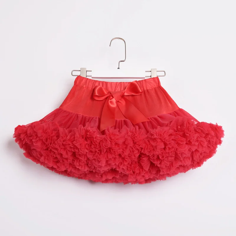Mädchen Petti Tutu Rock Elfenbein Farbe Flauschigen Tutu Kinder Kleidung Tanz Geburtstag Kostüm Party Tragen Kinder Ballett Rock – Detail 13