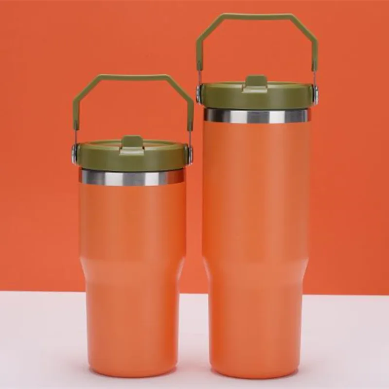 Plan Stainless Steel Travel Mug Water Bottle Double Wall Vacuum Flask Thermal Tumbler 30Oz - 890Ml