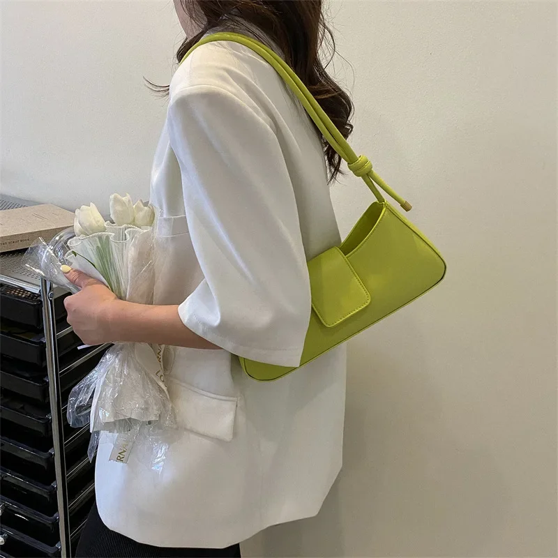 

Women's Shoulder Bag New Fashion Commuter Bags Versatile Shoulder Crossbody High-end Baguette Bags Popular Armpit Bag Y2K