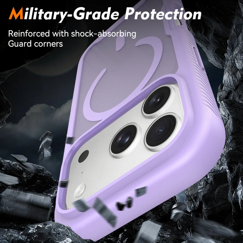 360° Full Body Screen Protector Case with Magnetic Matte Finish