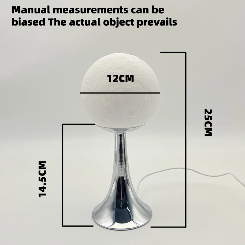 Glass Round Home Table Lamp Room Decoration Hotel Bedside Desk Lamps Girl Bedroom Atmosphere Lighting Night Light Desktop Lamp 5