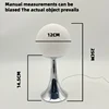 Glass Round Home Table Lamp Room Decoration Hotel Bedside Desk Lamps Girl Bedroom Atmosphere Lighting Night Light Desktop Lamp 5