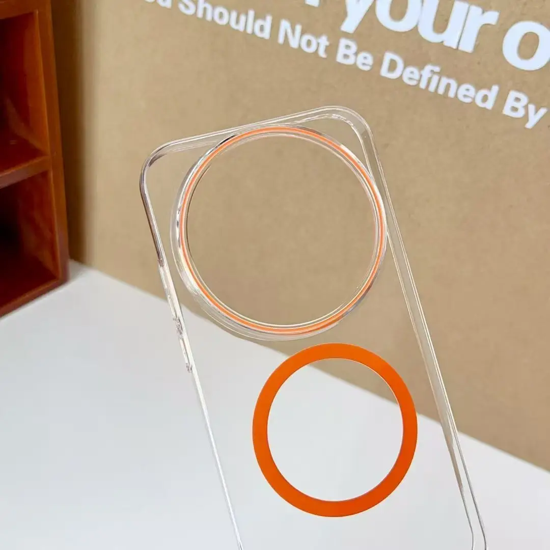 Ultra-Thin Minimalist Magnetic Transparent Anti-Drop Case