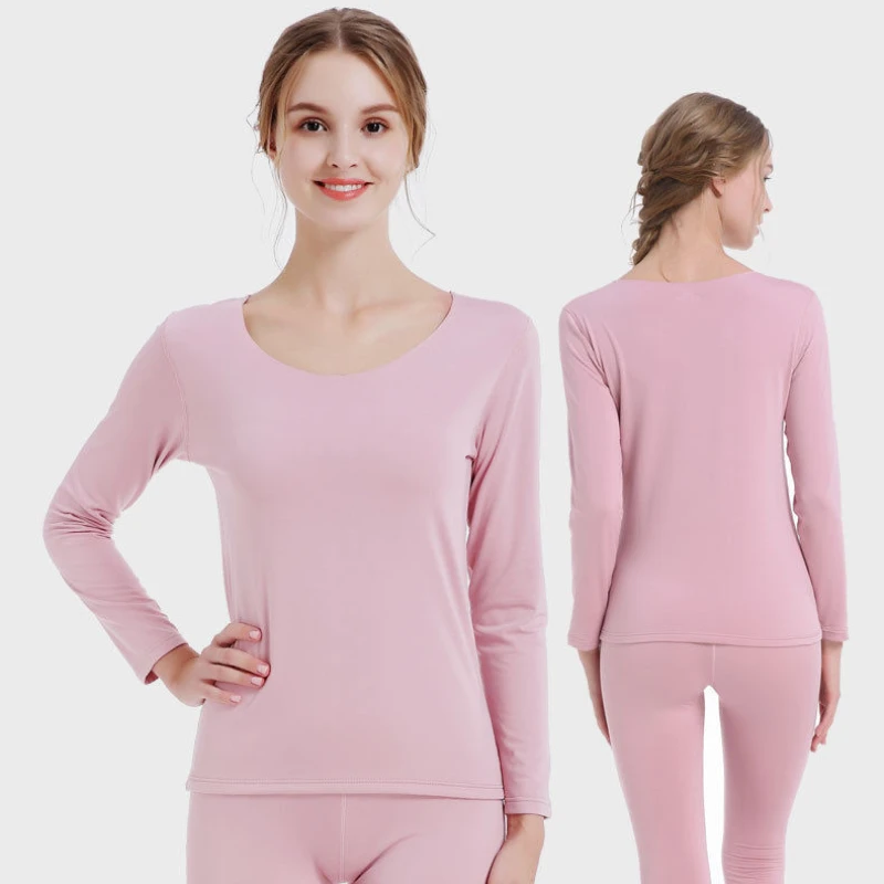 Thermal Underwear Sets Winter Clothes for Women Non-marking 37 Degrees Constant Temperature thermal underwear sets