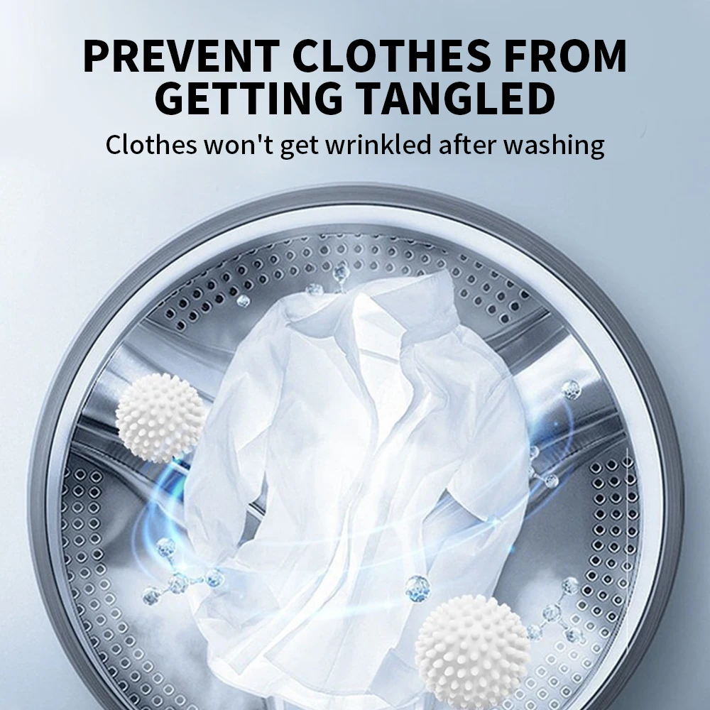 Anti Winding Laundry Ball Circular Magic for Washing Machines to Remove Dirt and Prevent Entanglement Hair Removal Tools