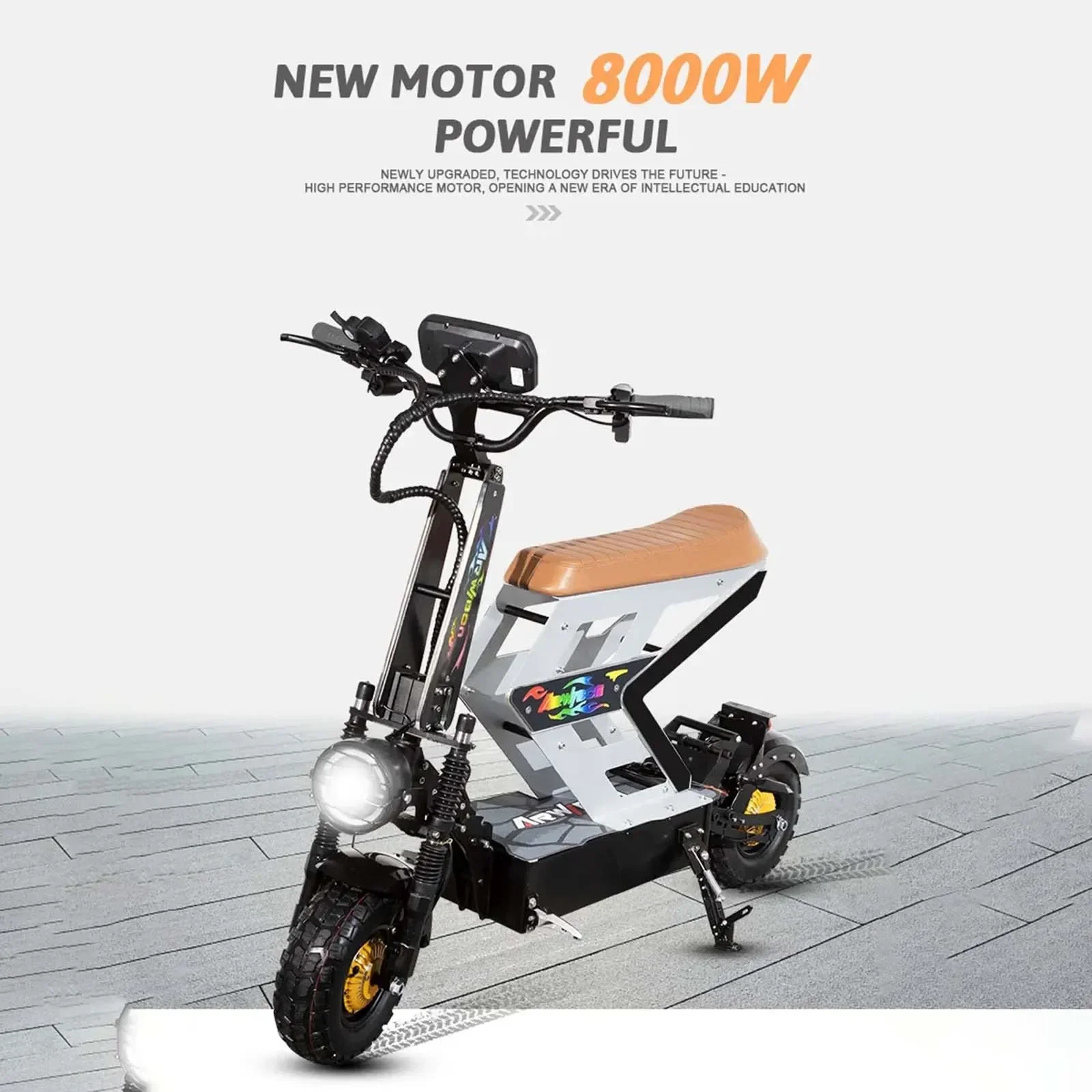 Electric Scooter m10 8000W 60V 65AH large electric scooter max speed 90-120km/H 13inch off-road tyres lcd display removable large seat escooter