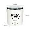 1.0L Mini Rice Cooker,Electric Multicooker Electric Pot,Car Mounted Household 12V 24V 220V EU 6