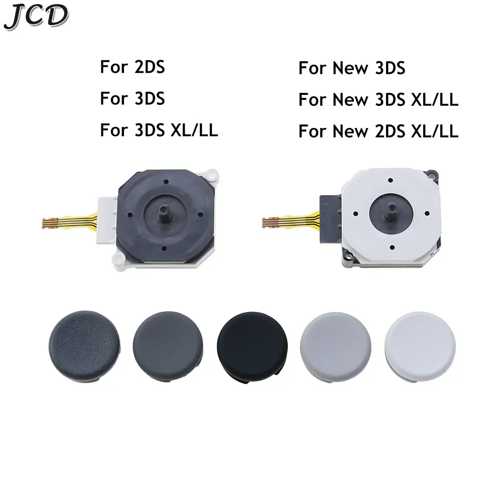 Jcd Per 2Ds 3Ds Xl Ll Controller 3D Analogico Joystick Pulsante A Bilanciere Per Il Nuovo 3Ds Xl Nuovo 2Ds Xl Ll Stick Joystick Cap