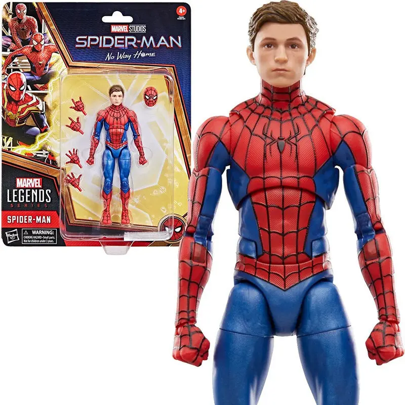 Legends Spider-Man 1/12 Scale Action Figure Retro Card Collectible Ornament
