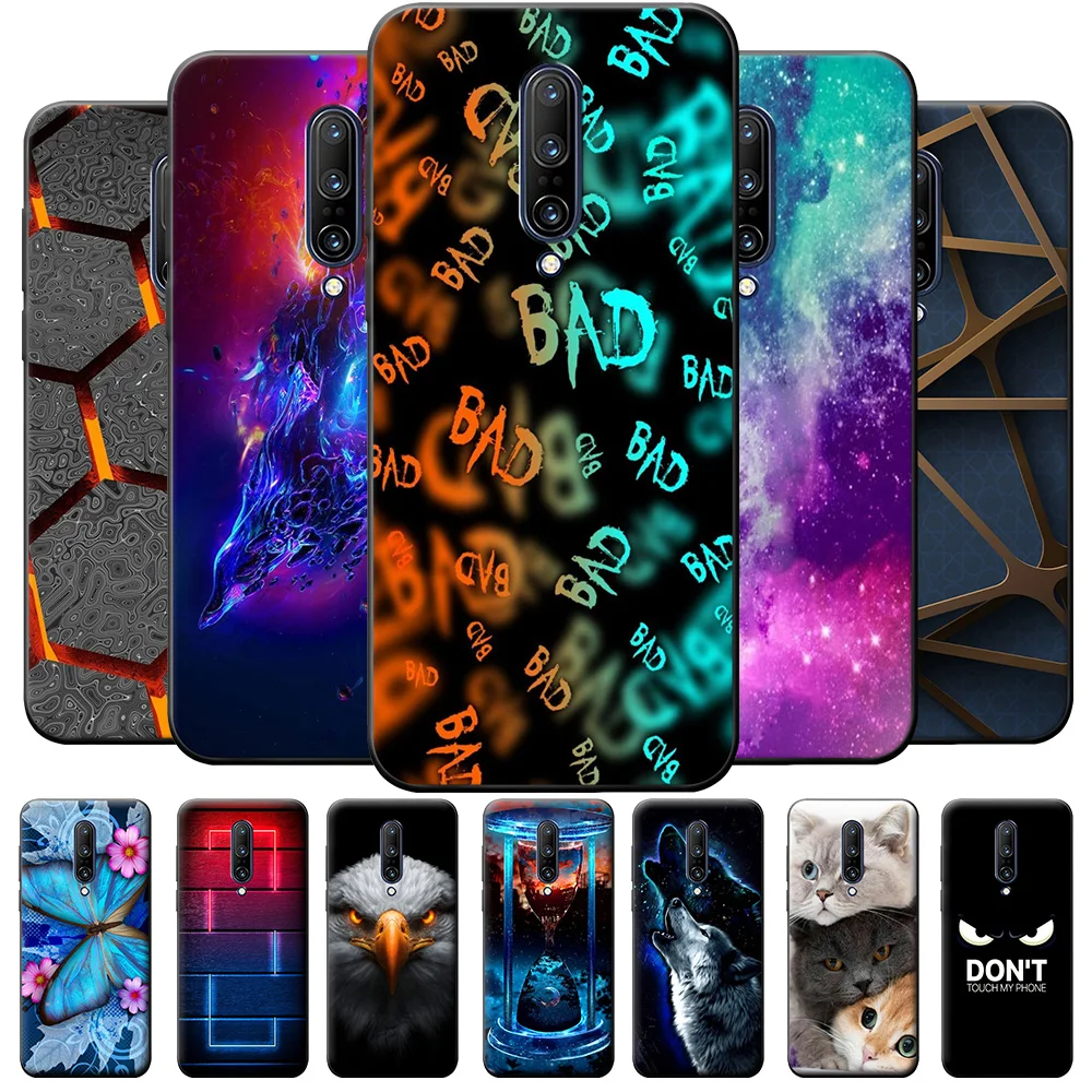 Per Oneplus 7 Pro Case 6.67 "Cover Posteriore Morbida In Silicone Per Cartoni Animati Per Custodie Oneplus 7T Pro One Plus 7 7T Pro Tpu Paraurti Prote