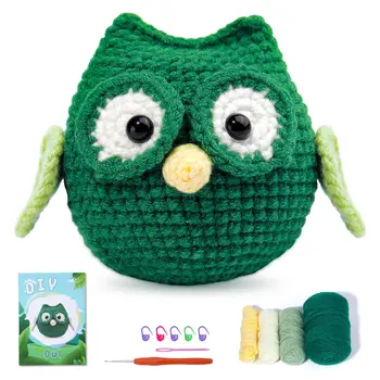 Owl Crochet Animal Kit 1