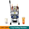 Commercial Milk Boba Bubble Tea Juice Cup Sealer Machine for 90/95MM 18CM 110V 220V Cup Sealing Machine 2