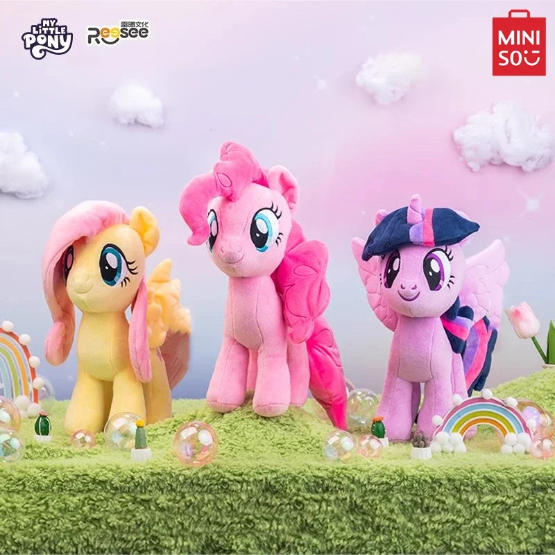 Pony Plush Fluttershy Stuffed Animal MINISO My Little Pony Stuffed