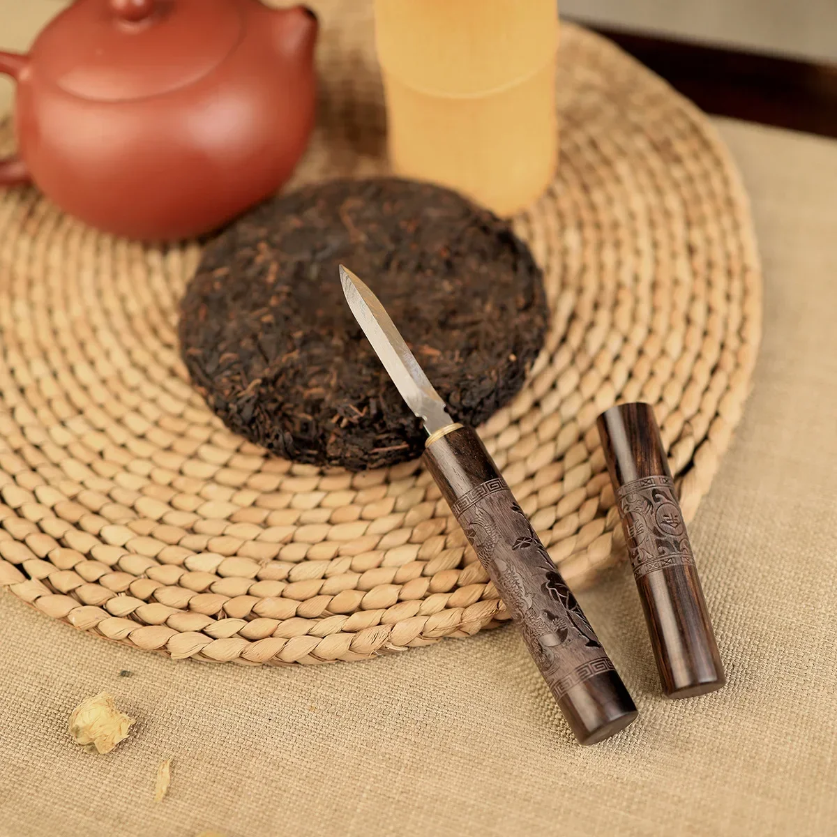 Chinese Tea Knife Needle tea ceremony Yunnan Puer Knife Shu Shen Raw Puerh Tea Cake Pu Er Cube Cutters Brick Tools Accessories