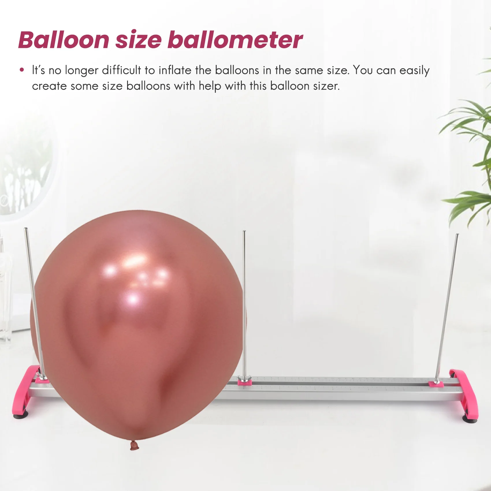 Balloon Ruler Foldable Measuring Sizer for Set Ballon Garland Wedding Birthday Party Decors balloon measuring tool