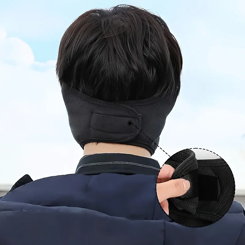 Winter Warm Face Mask Windproof Thickened Breathable Ear Protection Ski Mask Thermal Motorcycle Bicycle Outdoor Sport Mask