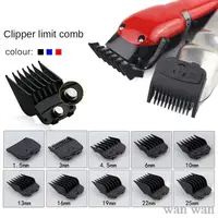 10Pcs/Set Limit Comb For Wahl Hair Clipper Guards Pro Cutting Guide Comb Strong Magnetic Barber Shop Styling Accessories Y0510 1