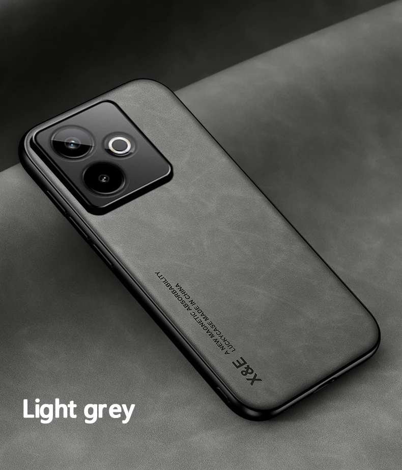 Magnetic Leather Texture Phone Case with Car Holder