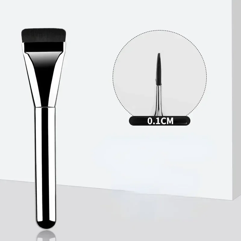Ultra Thin Foundation Brush Lightweight and Thin Face Contour Brush Flat Contour Brush Blending Foundation Cream Makeup Brushes 2