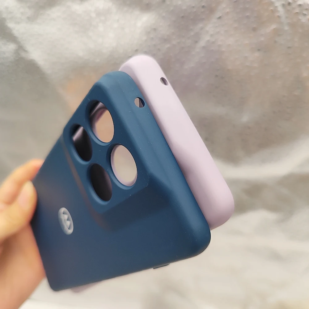 Liquid Silicone Shockproof Cover - Signature Case for Motorola Edge & Moto G Series