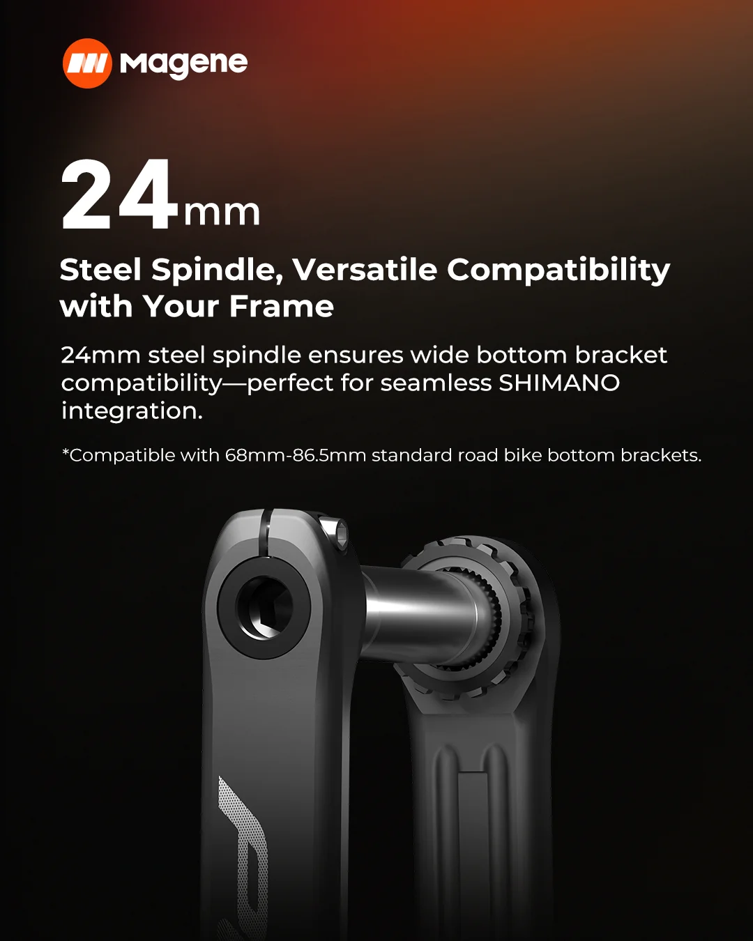 Magene PES P515 パワーメーター クランクアーム サイクリング