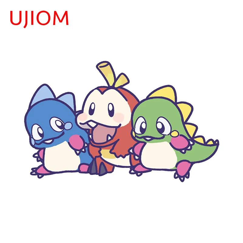 Ujiom 13Cm X 8.1Cm Anime Funny Bubble Bobble Wall Stickers Interessante Creativite Frigorifero Laptop Decalcomania Decorazione Della Stanza