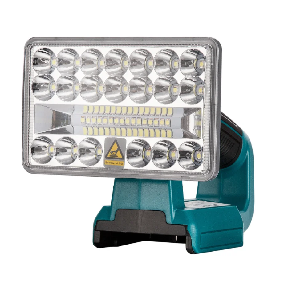 18V 2000LM LED Flashlight Outdoors Spotlight Light for Makita BL1430 BL1830 Lith