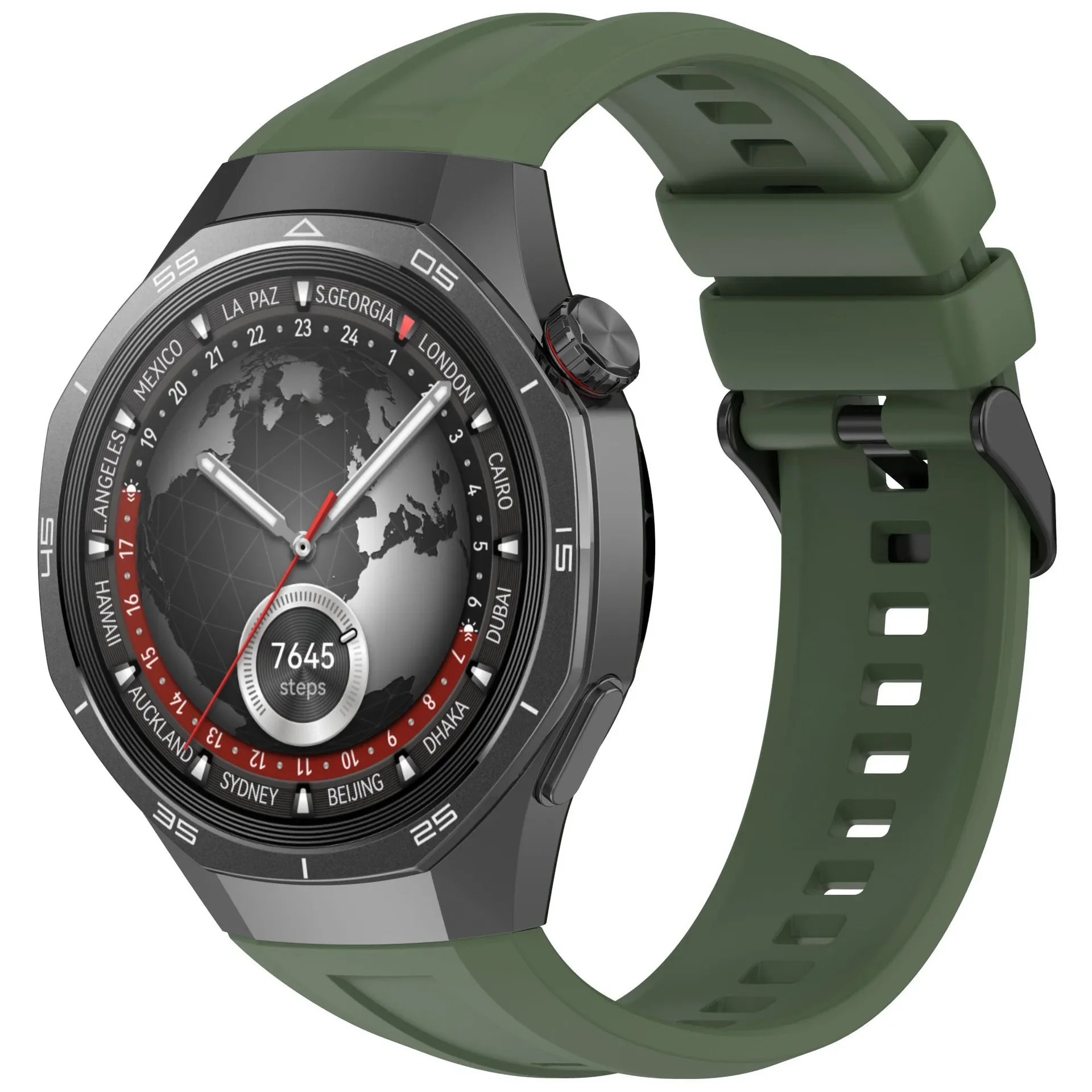 Premium Silicone Sports Band - Adjustable Strap