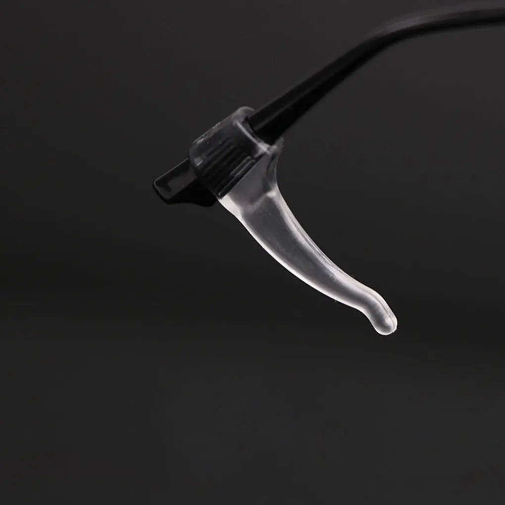

2pcs PVC Versatile And Durable Silicone Ear Hook For Glasses Accessories High Applicability