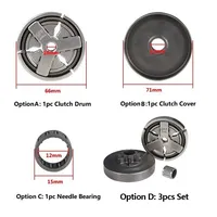 CMCP Clutch Drum & Clutch & Needle Bearing Fit For Chinese Chainsaw 4500 5200 5800 45cc 52cc 58cc 2