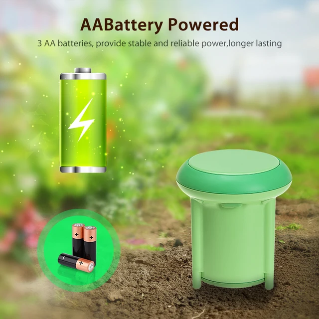 2025 Tuya Smart Zigbee Soil Sensor Planting Temperature and Humidity Meter Waterproof   APP Real Time Monitor for Greenhouse 4