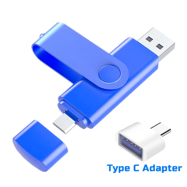 JASTER-unidad Flash USB 3,0 OTG, pendrive para teléfono inteligente Android,  64GB, 32GB, 16GB, 8GB, Metal, OTG, envío gratis - AliExpress