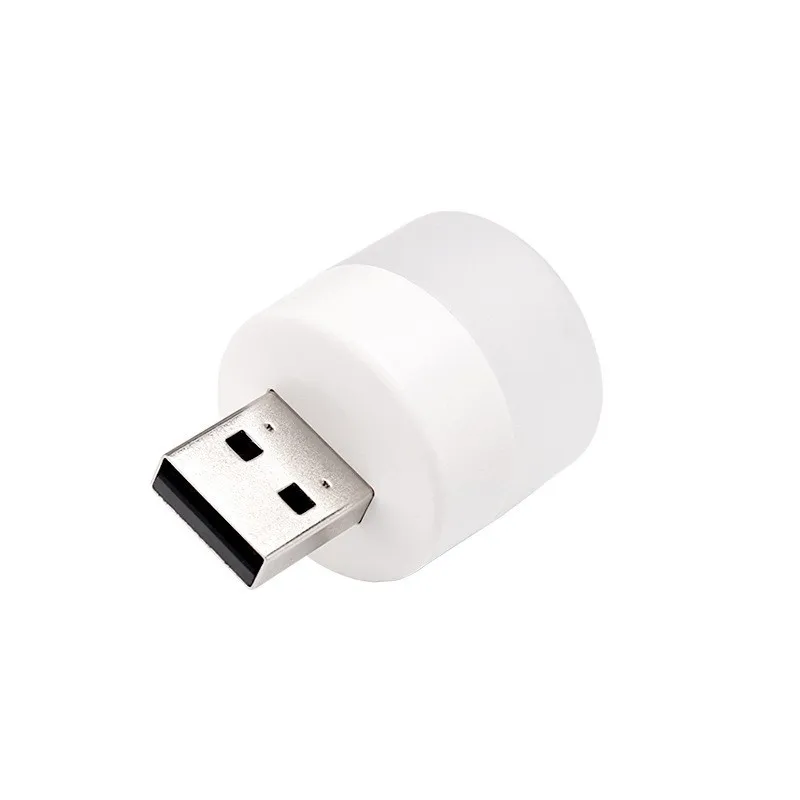 Mini LED Light 8 Pcs Mini Portable USB LED Lamp 5V 1.2W Super Bright Book Light Reading Lamp For Power Bank PC Laptop Notebook night light
