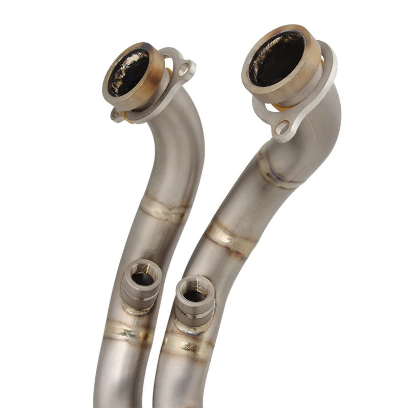 Motorcycle Exhaust Modify Escape Moto System Muffler titanium alloy Front Link Pipe Slip On For CFMOTO 800MT CF 800-5A 2021 2022 - Image 6