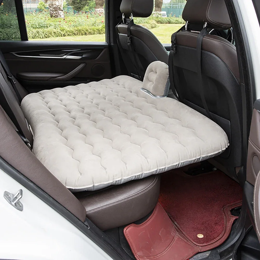 KJOY Car Air Inflatable Travel Mattress Bed Universal for Back Seat Multi functional Sofa Pillow Outdoor Camping Mat Cushion