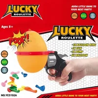 Kids Party Balloons Tricky Toys Party Roulette Balloon Game Props  Spoof Toys Russia Lucky Child Party Tricky Toys 1