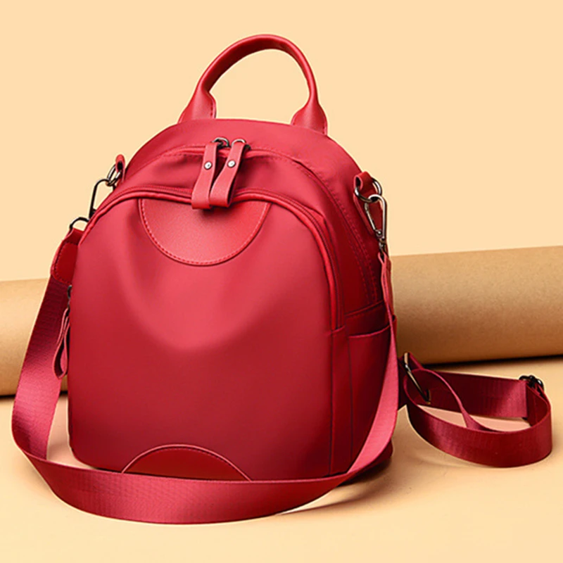 

Hot Selling Nylon Bag Women's 2023 New Leisure Fashion Oxford Cloth Backpack Large Capacity Travel Women's Schoolbag
