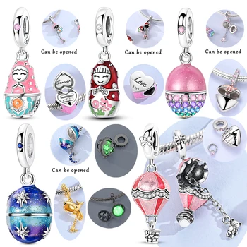 Sterling Openable Charm Bead 1