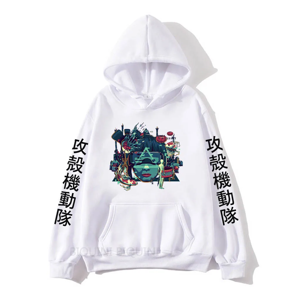 Ghost In The Shell Funko Pop Interesting Hoodies for Men/Women Anime Graphic Harajuku Casual