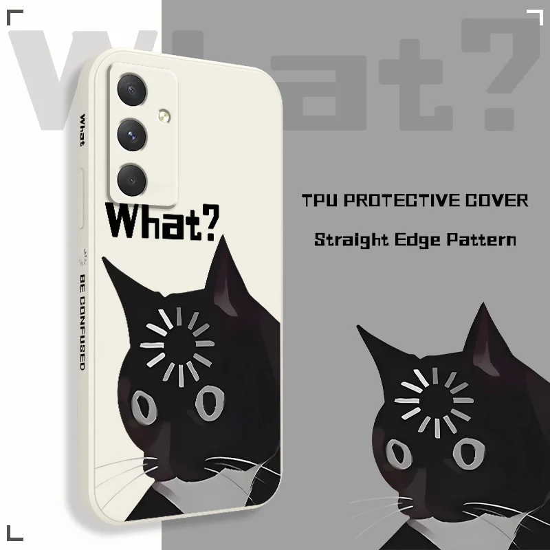 Charming Cat Design Phone Case - Cute Protective Cover