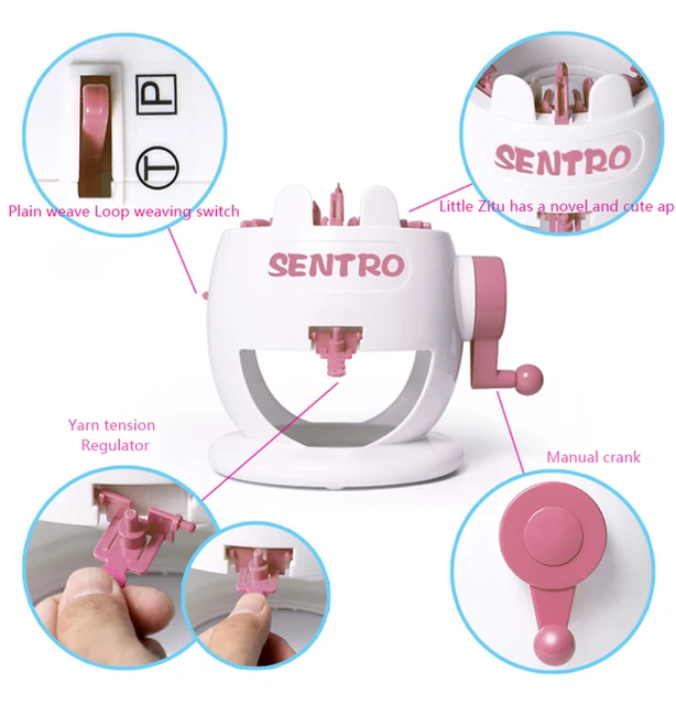 Make Sentro Knitting Machine  Sentro 22 Needle Knitting Machine