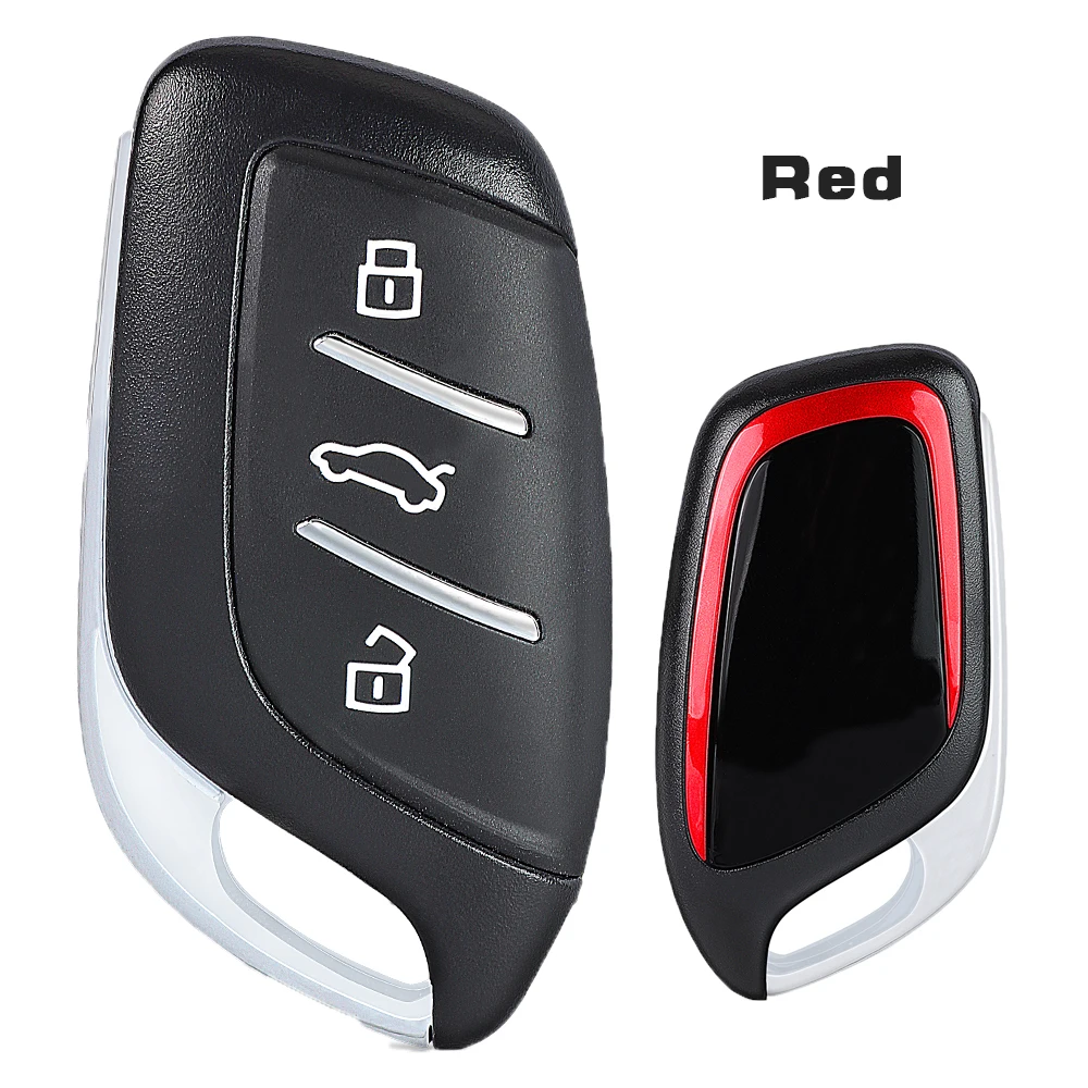 Universal Smart Remote Car Key Shell Case with 3 Buttons