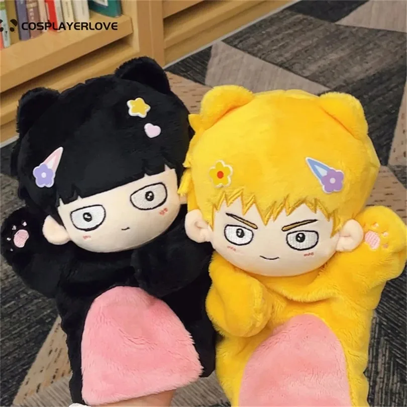 Reigen Arataka Kageyama Shigeo hand puppet plush doll Stuffed Toys for Cosplay