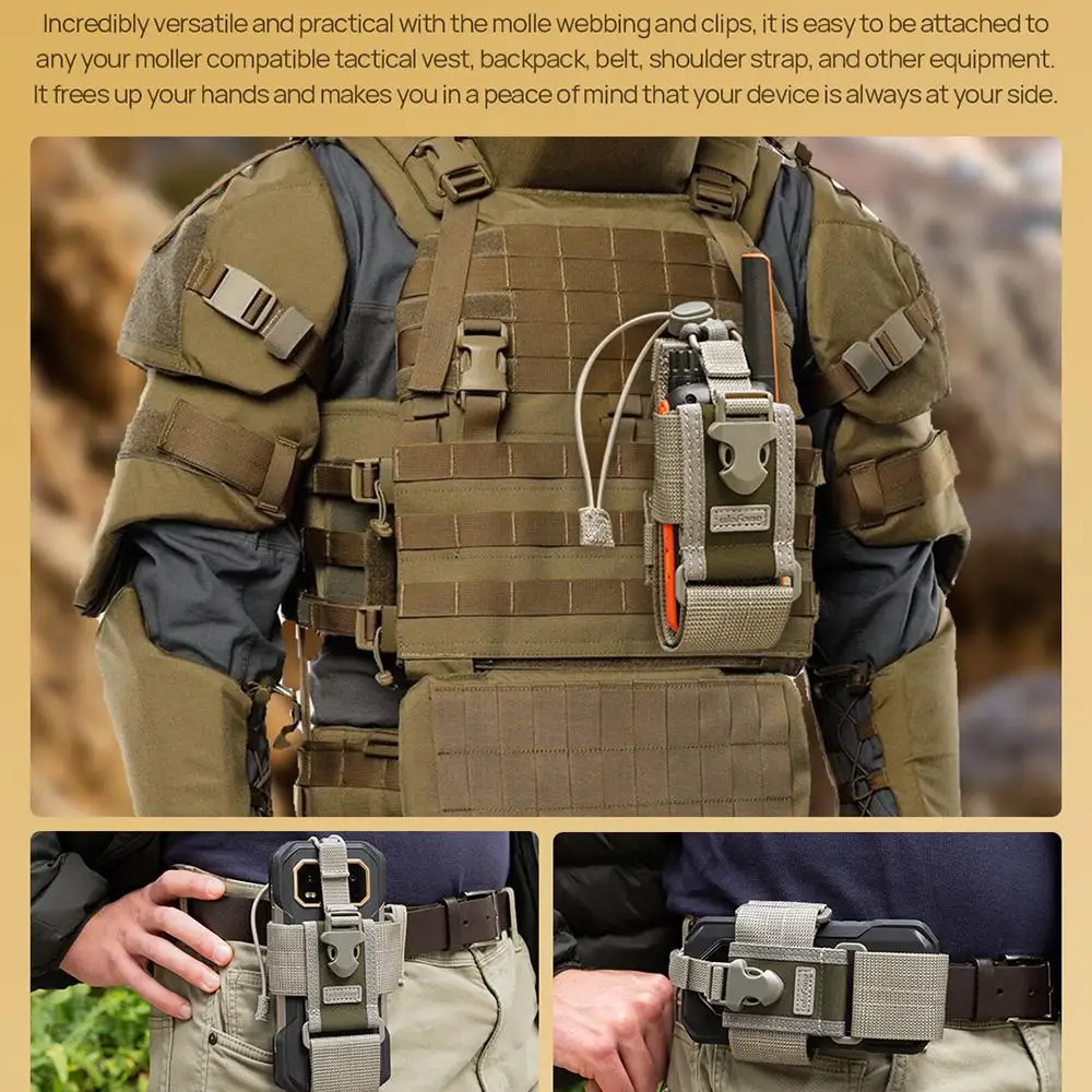 Ulefone Armor Holster Multi-Purpose Phone Pouch Waist Bag