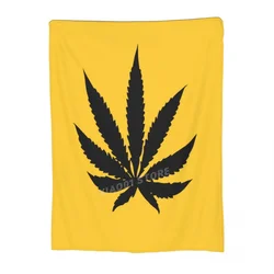 3D Weed Blanket Hiking Picnic Sherpa Blanket Fashion Super Soft High Quality Fleece Blanket