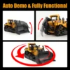 1:16 RC Remote Control Heavy Bulldozer Truck 11CH Automobile Engineering Vehicle 2.4GHZ Automobile Model Toy Boy Children's Gift 5